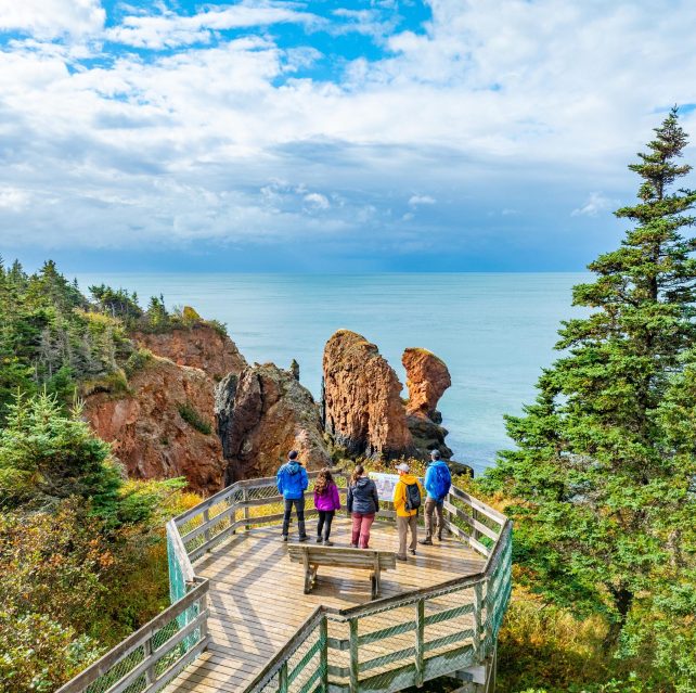 Cliffs of Fundy Geosite, Three Sisters