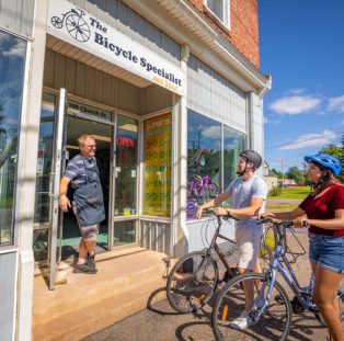 The Bicycle Specialist shop in Amherst.